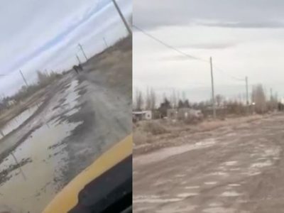 La lluvia destruyó las calles, el Municipio aún no las arregla y podrían quedarse sin transporte