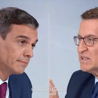 España: Pedro Sánchez y Núñez Feijóo se acusan de todo en su único debate cara a cara