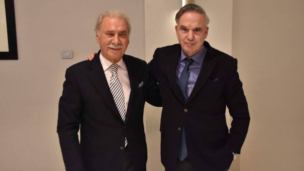 Jorge Sobisch y Miguel Pichetto en una misma coalición política de cara a las elecciones de 2023. Fuente: (Javier Manzano)