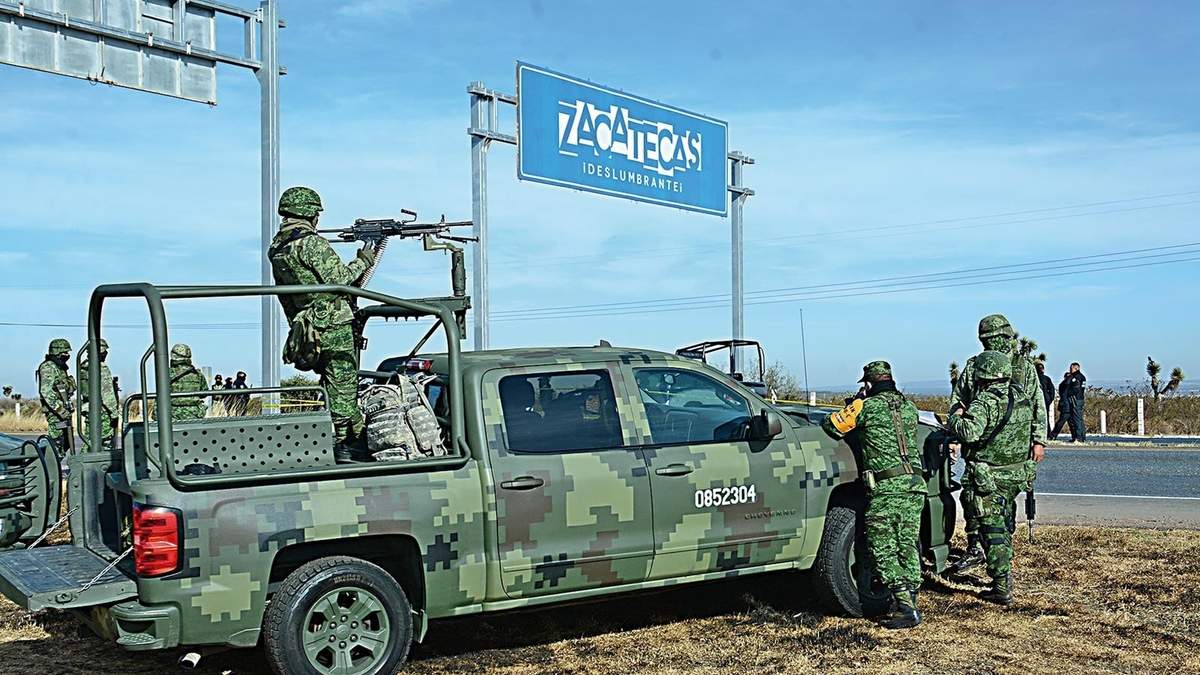 Elementos del Ejército en Zacatecas