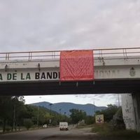 Amagan con narcomantas de una ola de violencia en Iguala y Taxco