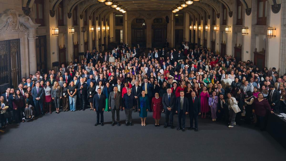 La reunión en Palacio Nacional