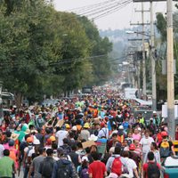 Caos en Xochimilco… por miles de voluntarios que saturan sus vialidades