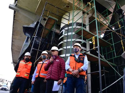 Ya son 115 las grietas detectadas en el tramo elevado de la Línea 12 del Metro