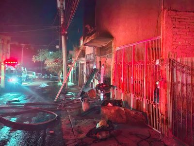 Cinco muertos, entre ellos dos niños, deja incendio de vivienda en Tonalá, Jalisco