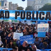 La opinión del Gobierno Nacional sobre la Marcha Federal Universitaria y su convocatoria