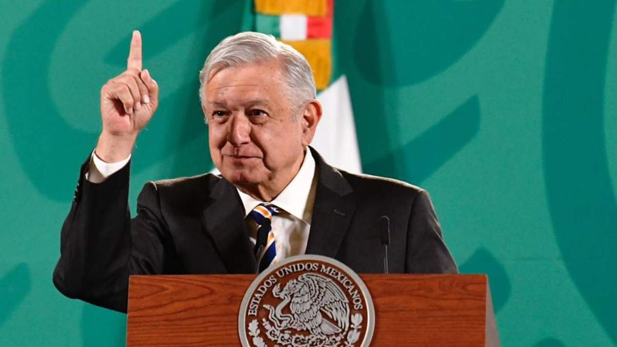 El presidente López Obrador