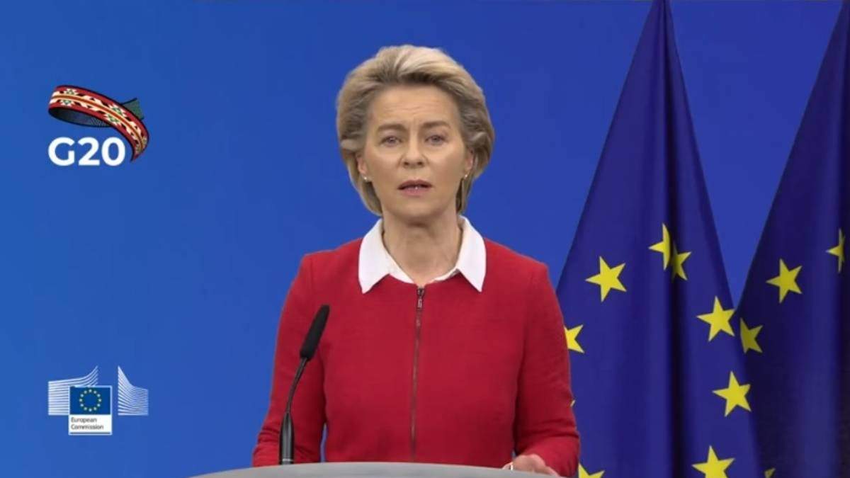 La presidenta de la Comisión Europea, Ursula von der Leyen. Foto:@vonderleyen