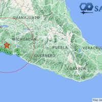 Confirman otro sismo de magnitud 4.6 en Coalcomán, Michoacán; se sintió en la CDMX