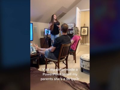 Revela a sus papás que es stripper con una presentación en PowerPoint