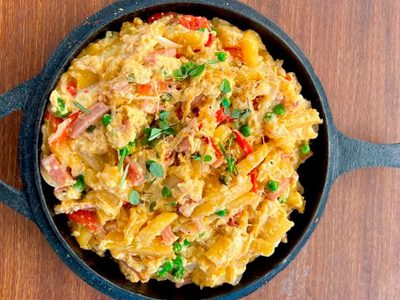 Revuelto gramajo: una versión deliciosa, fácil y que te resuelve la comida en pocos minutos