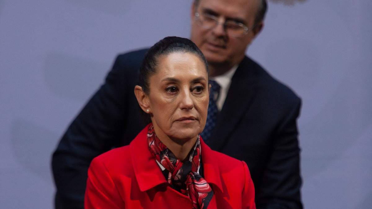 Sheinbaum y Ebrard. Los aspirantes del presidente