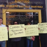 Trabajadores del PRD-CDMX cierran nuevamente edificio sede ante falta de pago