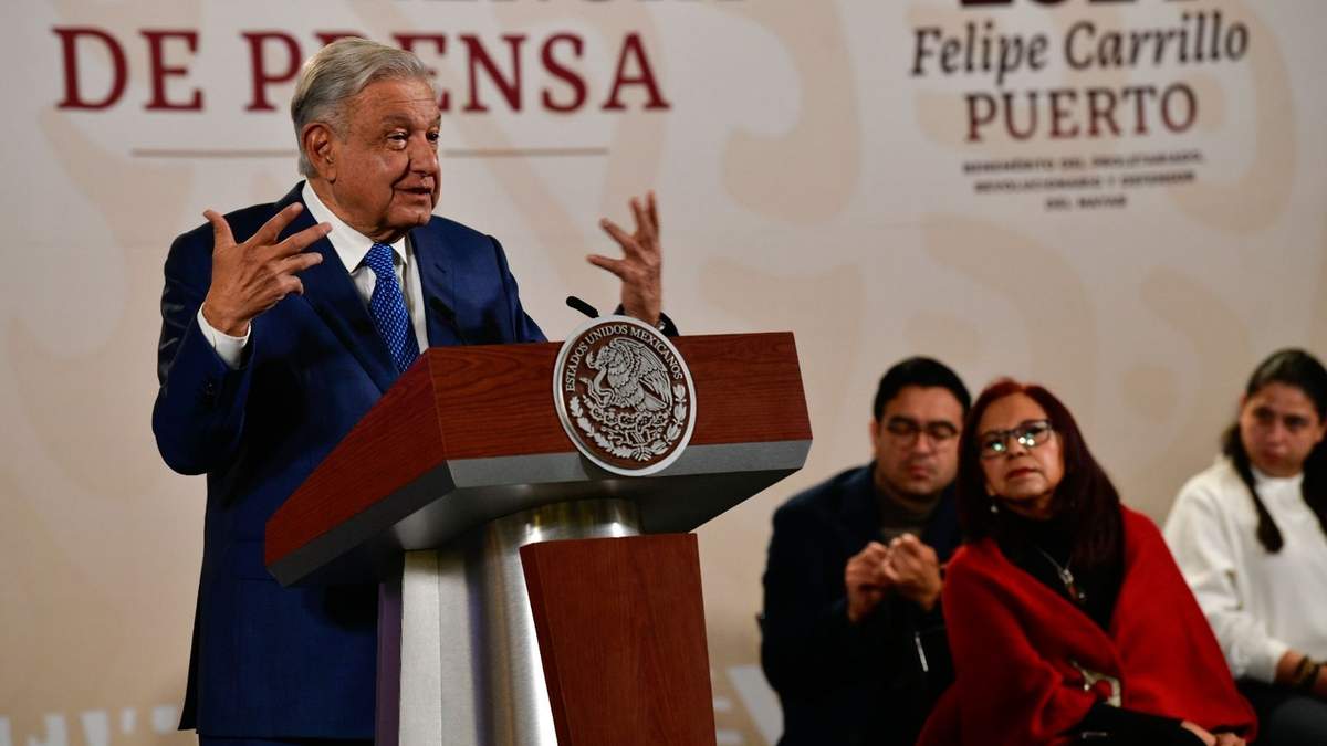 López Obrador. "No es de buena vecindad esa actitud”