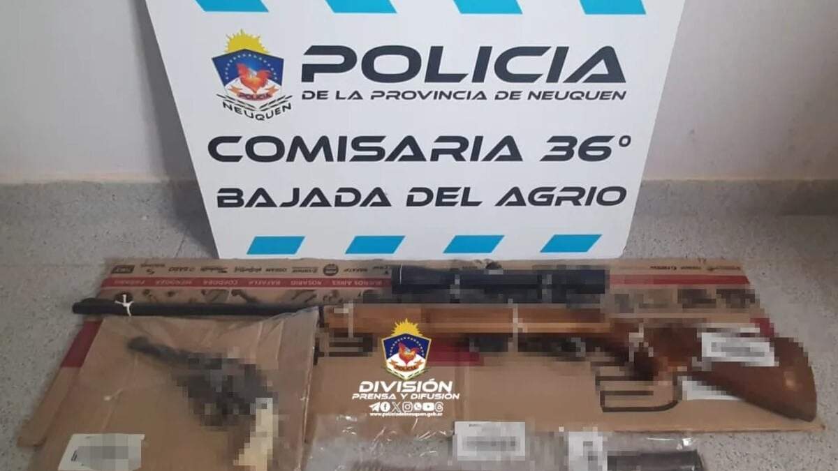 Elementos secuestrados por la policía. Fuente: (Policía de Neuquén).
