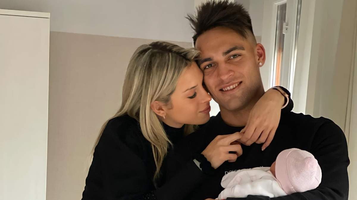 Agustina Gandolfo y Lautaro Martínez. Fuente: (Instagram)