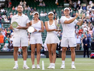 Santiago González y Giuliana Olmos pierden la final de dobles mixto en Wimbledon
