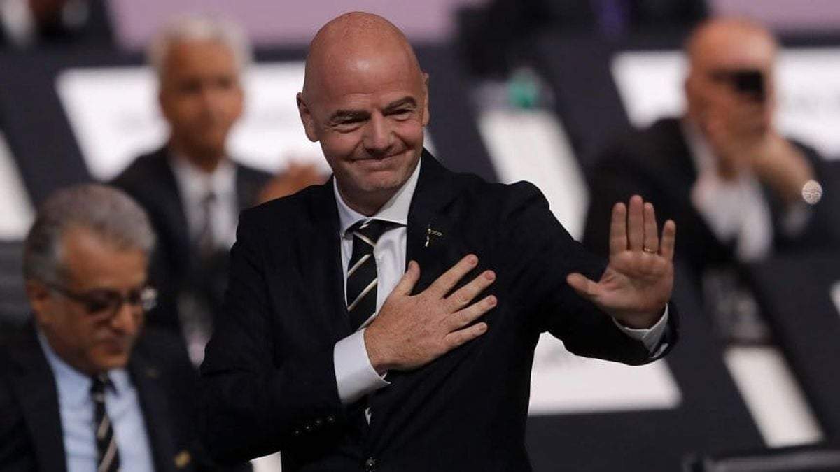 Gianni Infantino. Fuente: (Twitter).