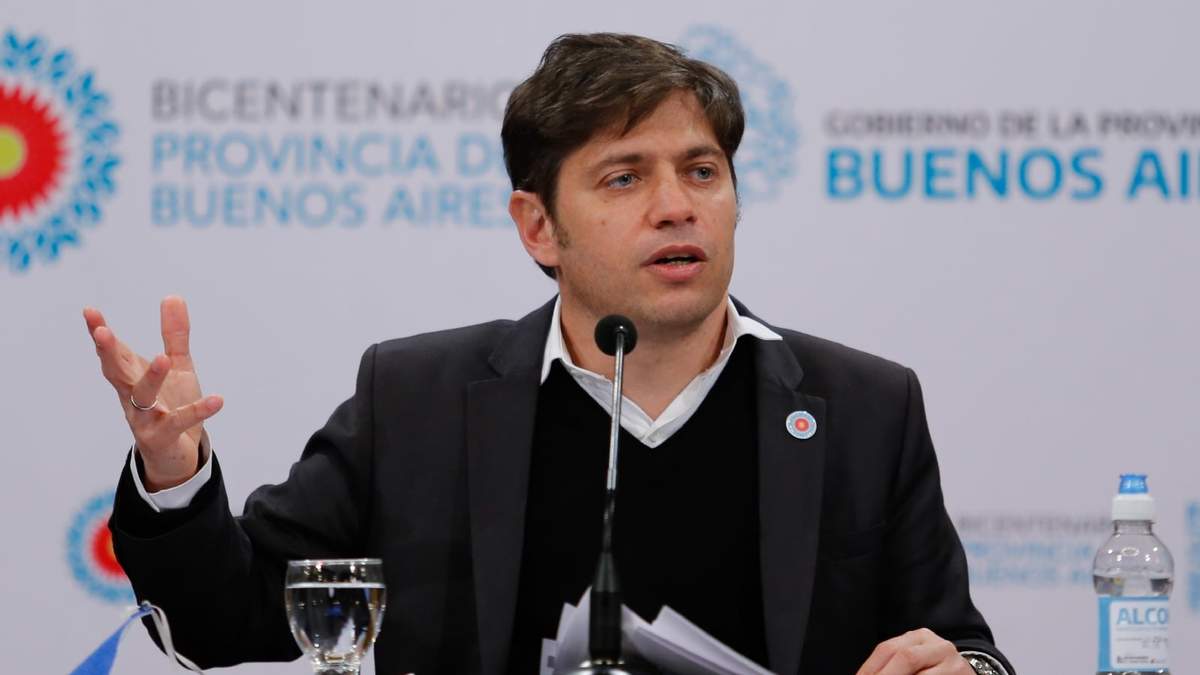 Axel Kicillof, gobernador bonaerense. Fuente: (Twitter)