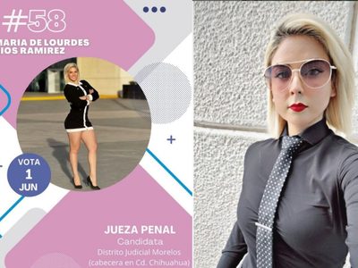 Quién es Lulú Ríos: la abogada y modelo que busca ser jueza penal en Chihuahua