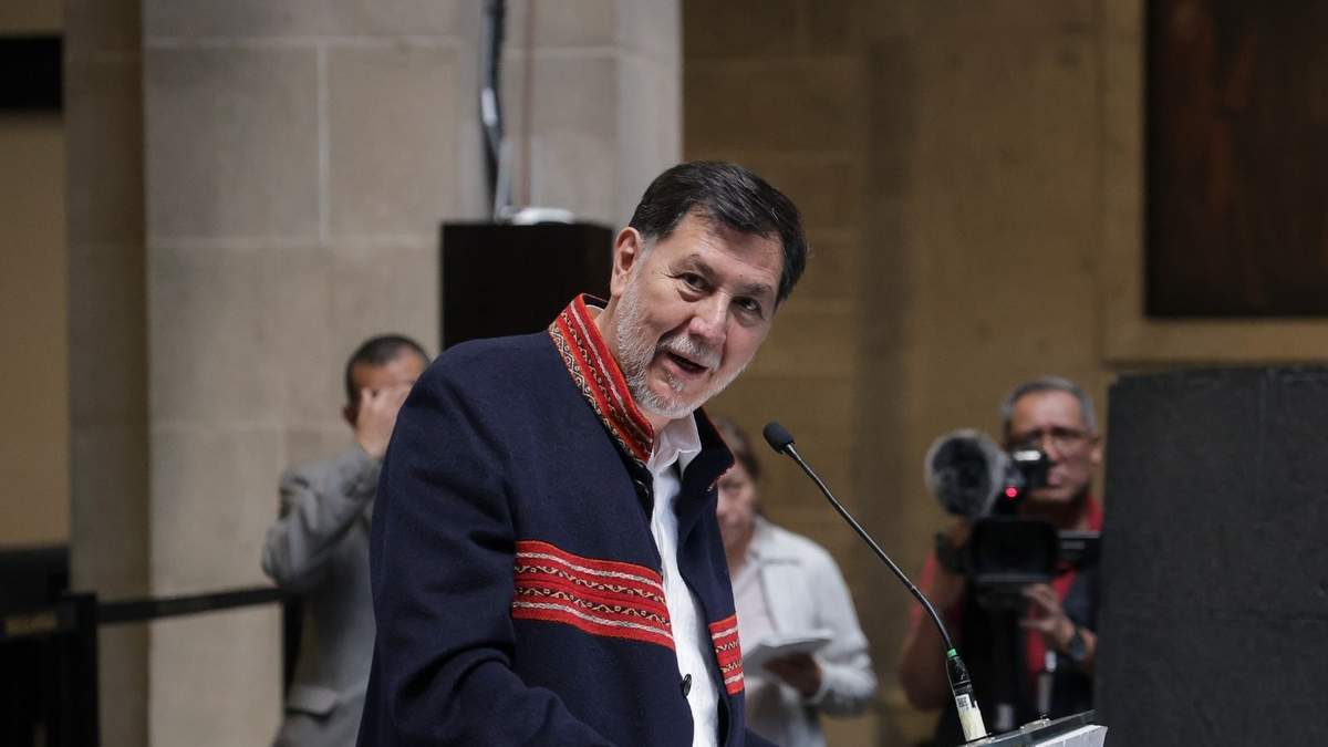 El senador Gerardo Fernández Noroña