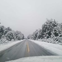 Finalmente, la ciudad andina se vistió de blanco