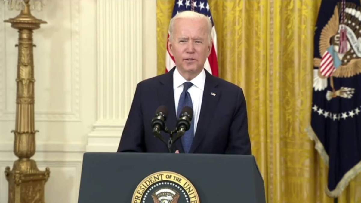 El presidente de EU, Joe Biden