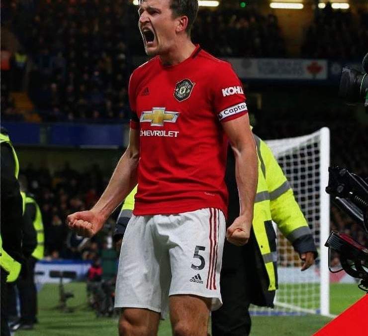 Harry Maguire. Fuente: (Instagram)