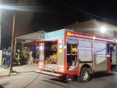 Murió un hombre en el incendio de una vivienda en Plaza Huincul