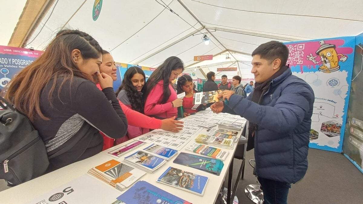 Expovocacional en Chos Malal. Fuente: (Prensa UNCO)