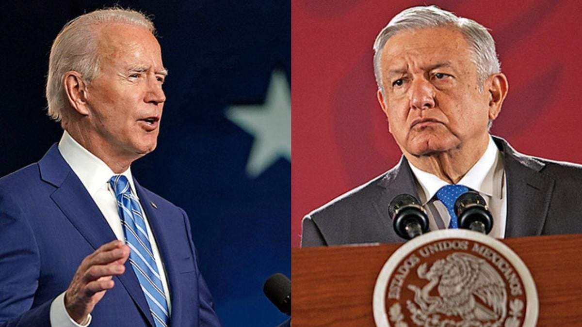 Joe Biden y Andrés Manuel López Obrador