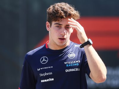 No pudo contra la lluvia: Franco Colapinto abandonó el GP de Brasil tras un fuerte accidente