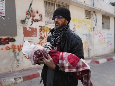 Bebé palestina murió de hipotermia en Gaza