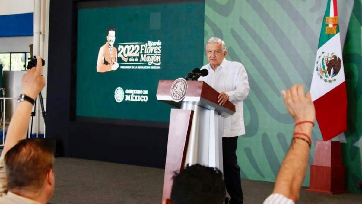 El presidente López Obrador en Mérida