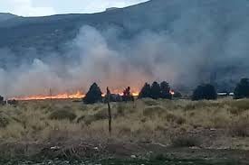 ¡Fuera de control!: fuego en Aluminé