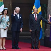 AMLO recibe a los reyes de Suecia; “van a estar en el Tren Maya”
