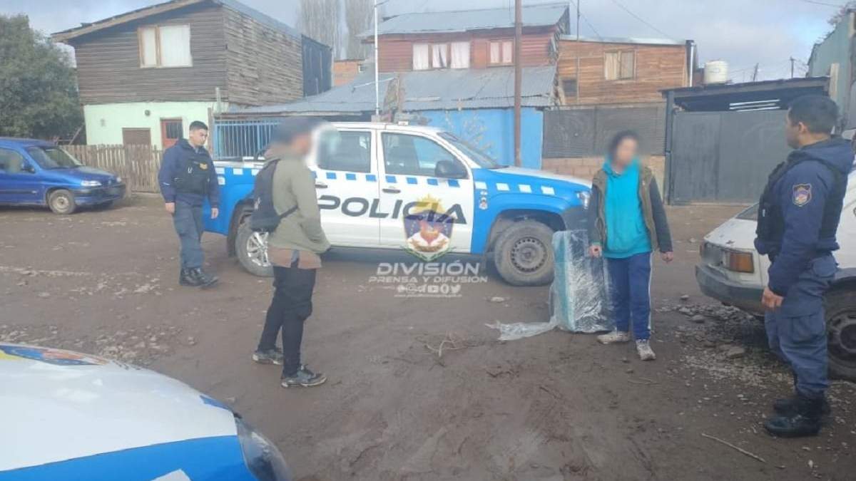 Allanamientos en San Martín de los Andes. Fuente: (Policía de Neuquén)