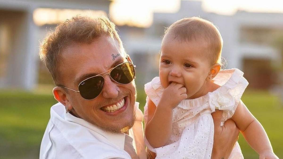 El Polaco y su hija Abril. Fuente: (Instagram)