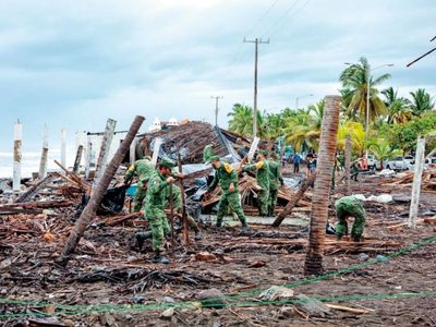 Desfondada, la ayuda para los damnificados