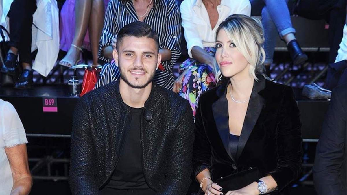 Wanda Nara y Mauro Icardi. Fuente: (Instagram)