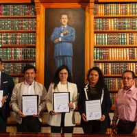 Luisa Alcalde y sindicato de Notimex alcanzan acuerdo ante la extinción de la agencia de noticias