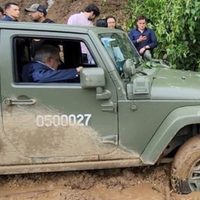 López Obrador queda varado en su camino a Acapulco (Video)