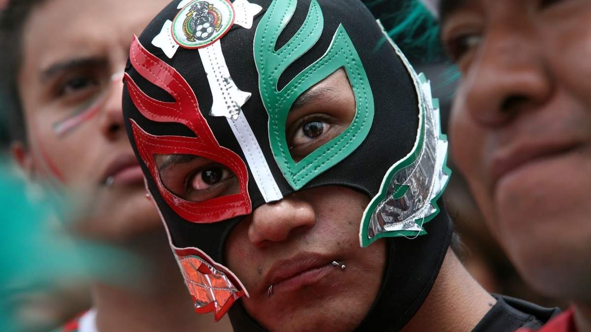 Un aficionado mexicano
