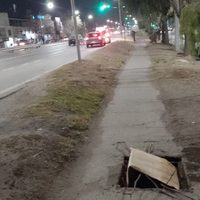 Tras la denuncia, taparon el pozo que generaba preocupación a pocos metros de Avenida Mosconi