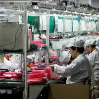 Hay protestas en la fábrica de Iphone más grande del mundo