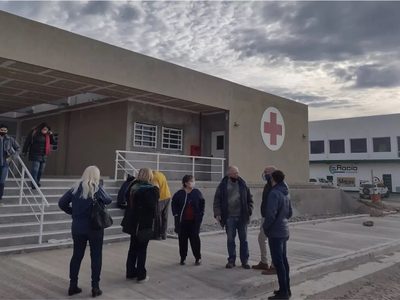 Con visitas especiales, este lunes se inaugurará el nuevo hospital de Las Grutas