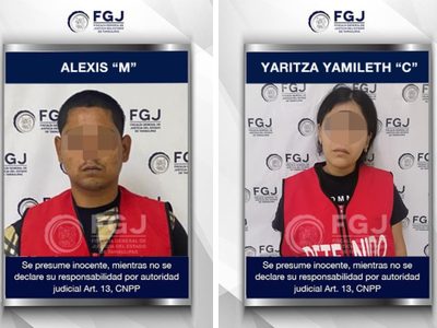 Madre y su pareja son detenidos por el asesinato de su hijo en Nuevo Laredo