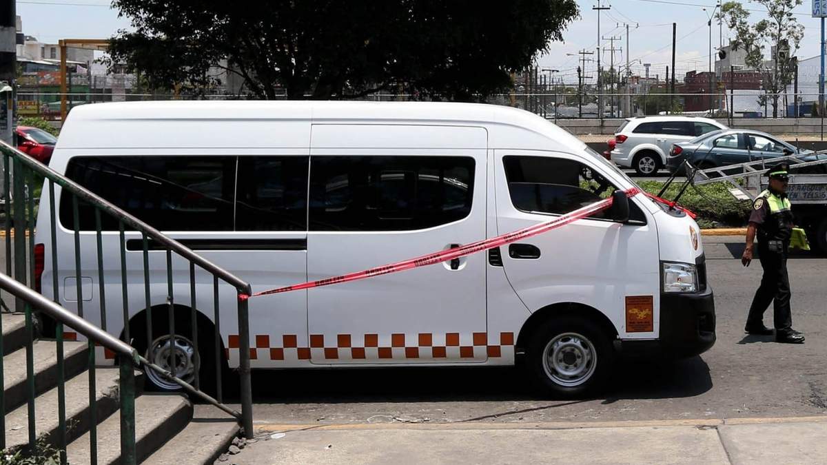 Una combi en el Estado de México