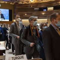 Representantes en la ONU abandonan sala mientras ministro ruso da mensaje (Videos)