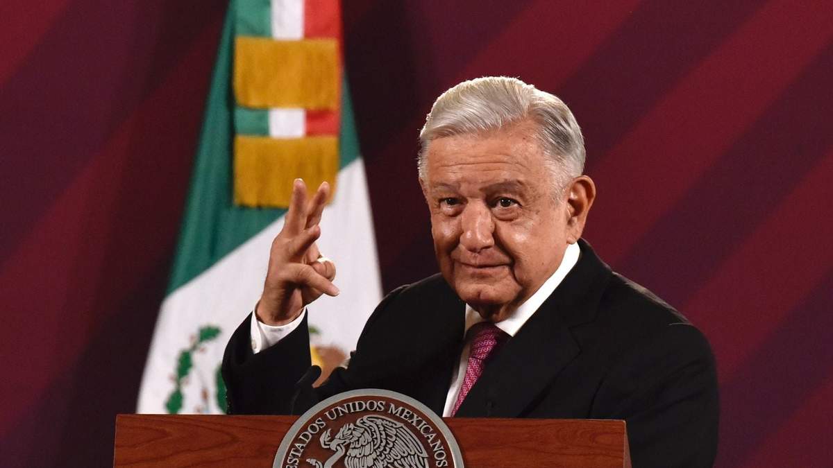 El presidente en Palacio Nacional.